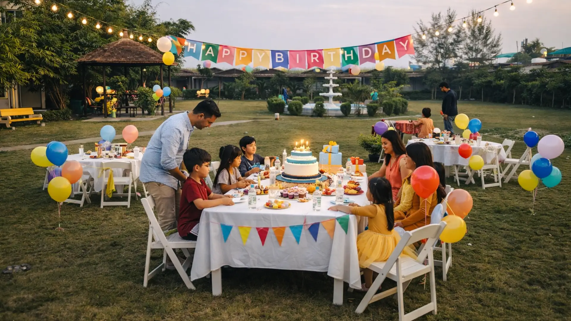 birthday party in serai the baagh kishanpur